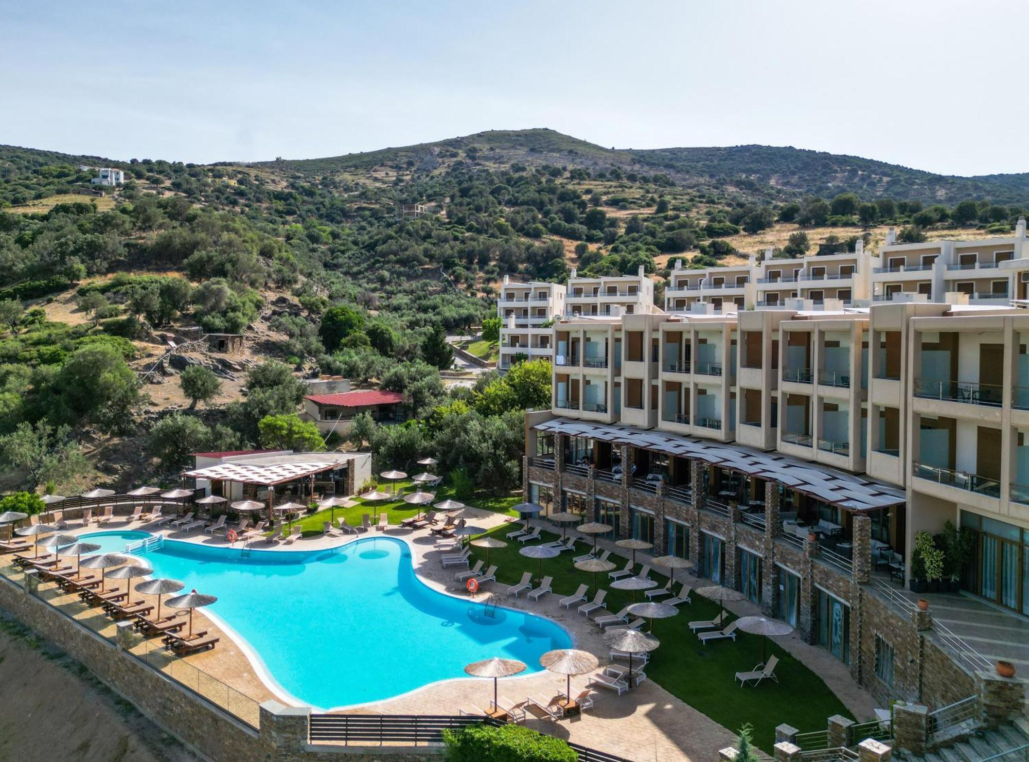 Evia Hotel & Suites Marmari  Kültér fotó