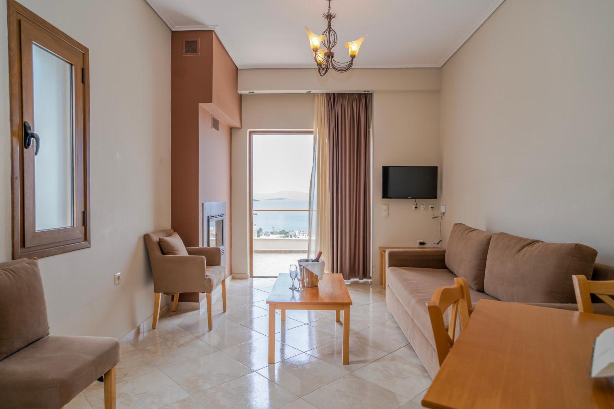 Evia Hotel & Suites Marmari  Kültér fotó